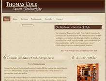 Tablet Screenshot of cabinetscolumbia.com
